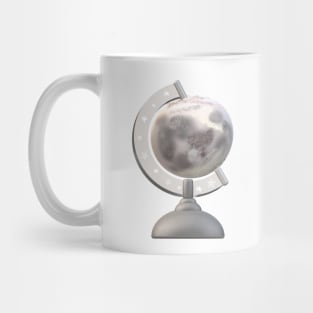 Moon Globe (White) Mug